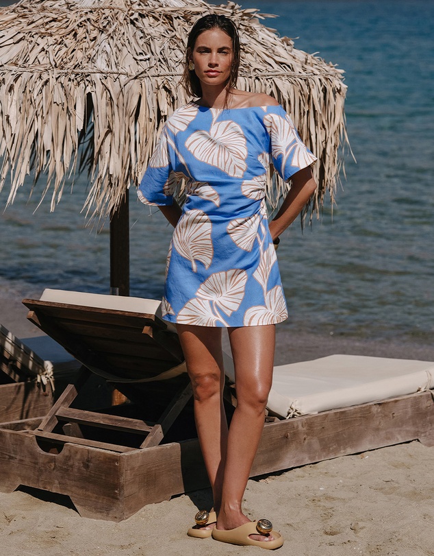KIVARI - Ilana Off Shoulder Mini Dress