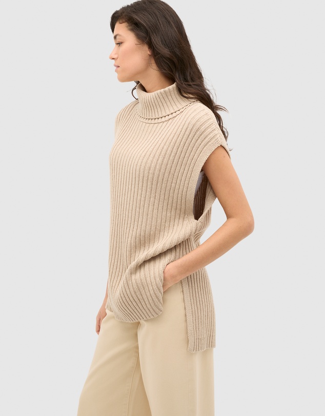 Seed Heritage - Collar Knit Poncho