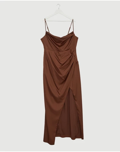 Revibe - Repaired CHANCERY Illusion Midi Dress - AU 16