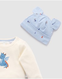 Purebaby - 3 Piece Gift Set -Kids-Babies