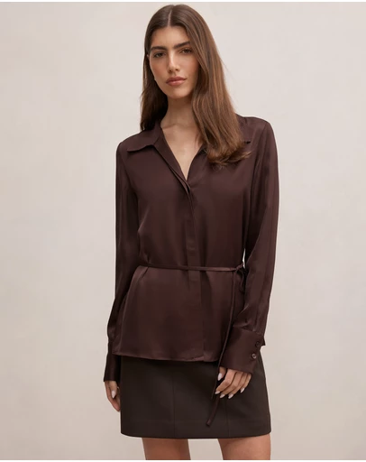 Forever New - Arlo Waist Tie Shirt