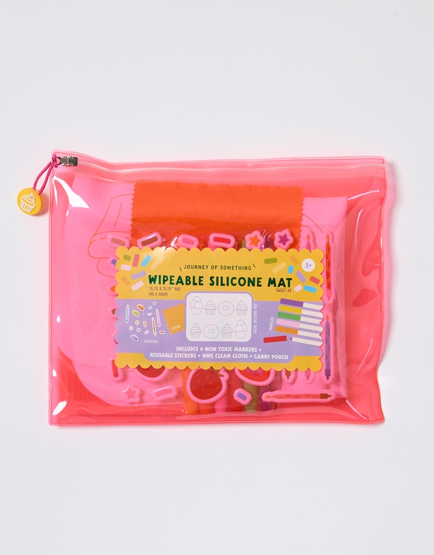 Journey Of Something - Wipeable Silicone Colouring Mat - Sweet As