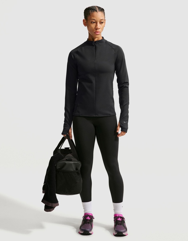 Nike - Dri-FIT Quarter-Zip Long-Sleeve Top
