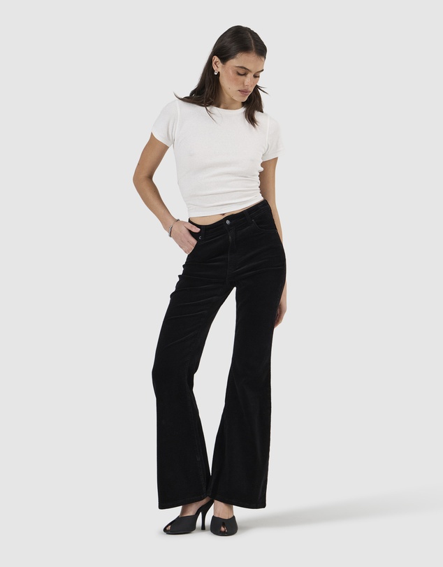 Rolla's - Eastcoast Flare Jean - Black Cord