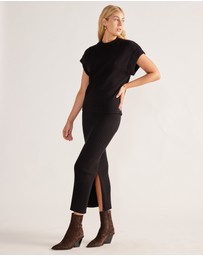 MOS The Label - Wistful Knit Midi Skirt