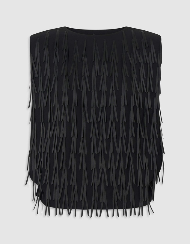 Oroton - Ribbon Detail Top