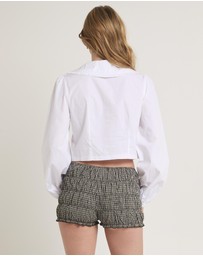 Subtitled - Penny Collar Crisp Shirt