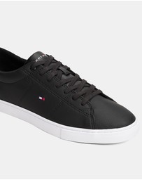 Tommy Hilfiger - Essential Leather Detail Vulc Shoes - Men's