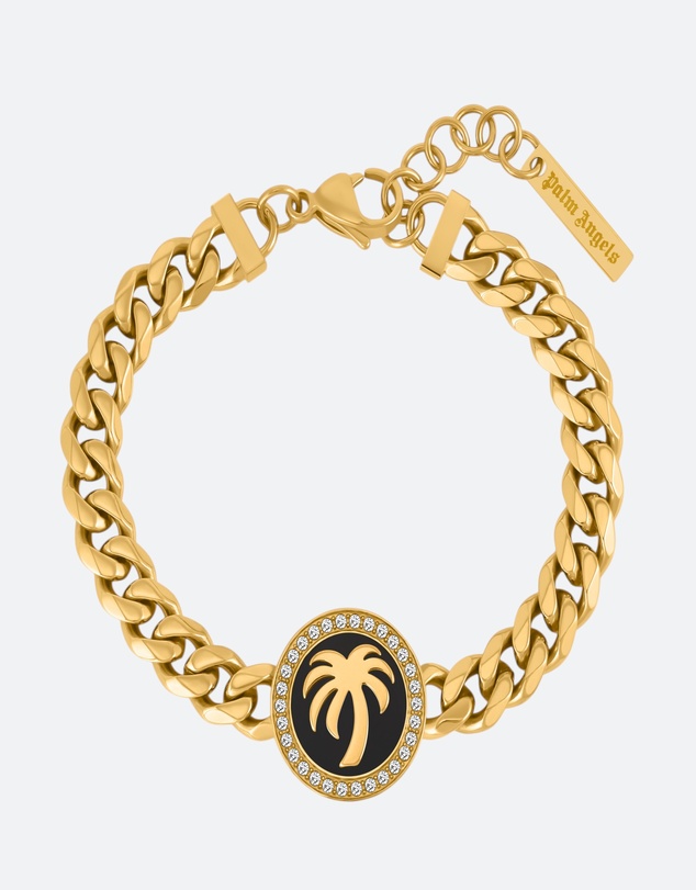 Palm Angels - Gero GP Crystal Curbchain Bracelet