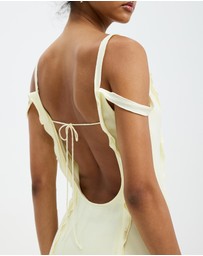 Third Form - Stroke Frill Slip Dress