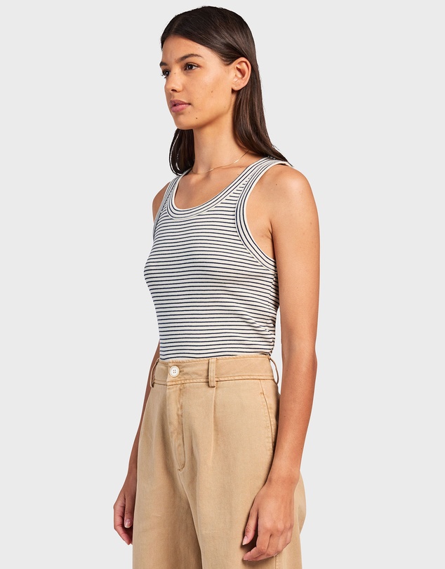Academy Brand - Stripe Rib Tank