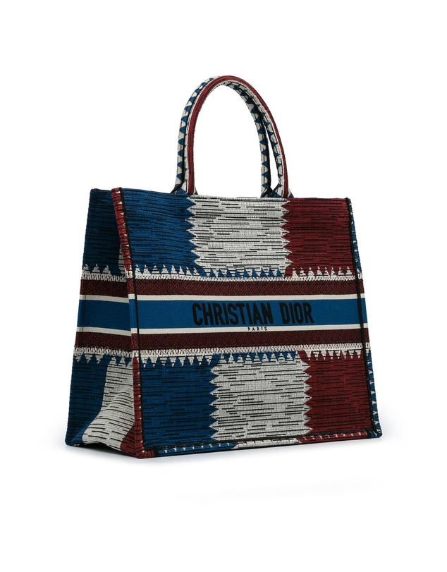 Pre-Loved by Azura Reborn - Pre-Loved Dior Book Tote Tribal Tapestry