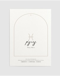 Olive et Oriel - Pisces Zodiac Art Print