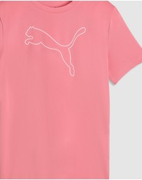 Puma - Train All Day Essentials Cat Logo Tee - Teens