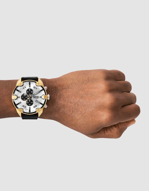 Diesel - Spiked Black Chronograph Watch