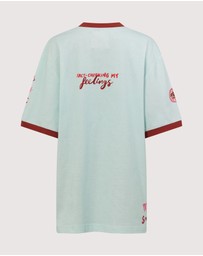 SMWR. by The Somewhere Co - Virgo Astrology Oversized Tee
