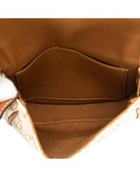 Pre-Loved by Azura Reborn - Pre-Loved Mini Triomphe Coated Canvas Besace Crossbody