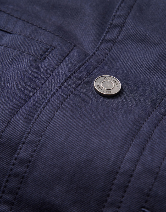 Calibre - Stand Collar Utility Jacket Navy