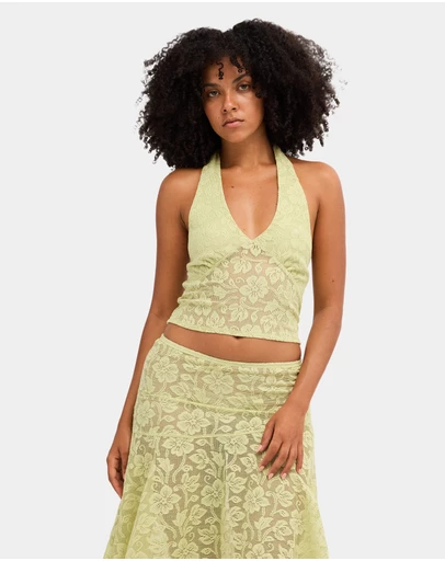 Billabong - Womens Paisley Lace Tank Top