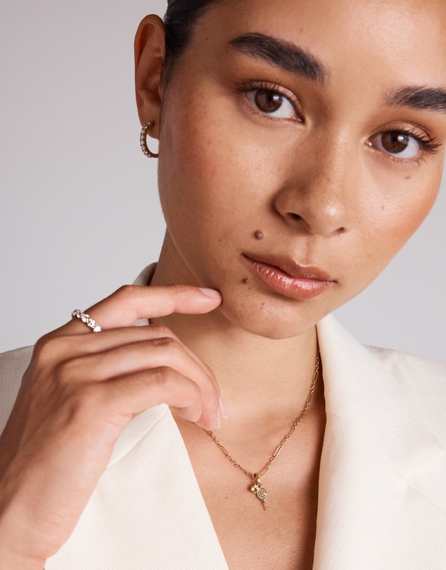 Michael Hill - 1.6mm Wide Paperclip 3 and 1 Chain in 10kt Yellow Gold