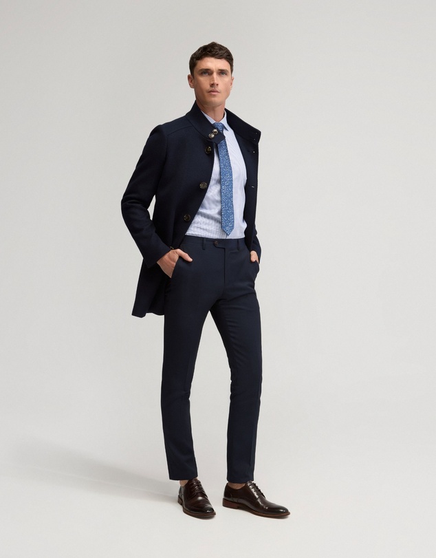 Oxford - Dunbar Wool Rich Overcoat