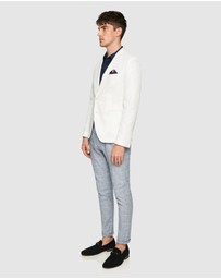 yd. - Jaxson Linen Blend Blazer