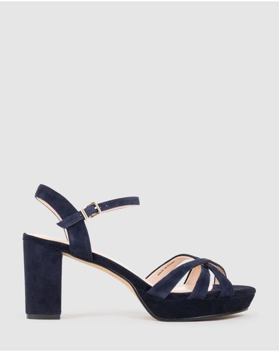 Navy Suede