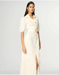Winona - Rosalind Belted Midi Dress 