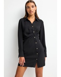 NEXT - Asymmetric Crepe Mini Dress