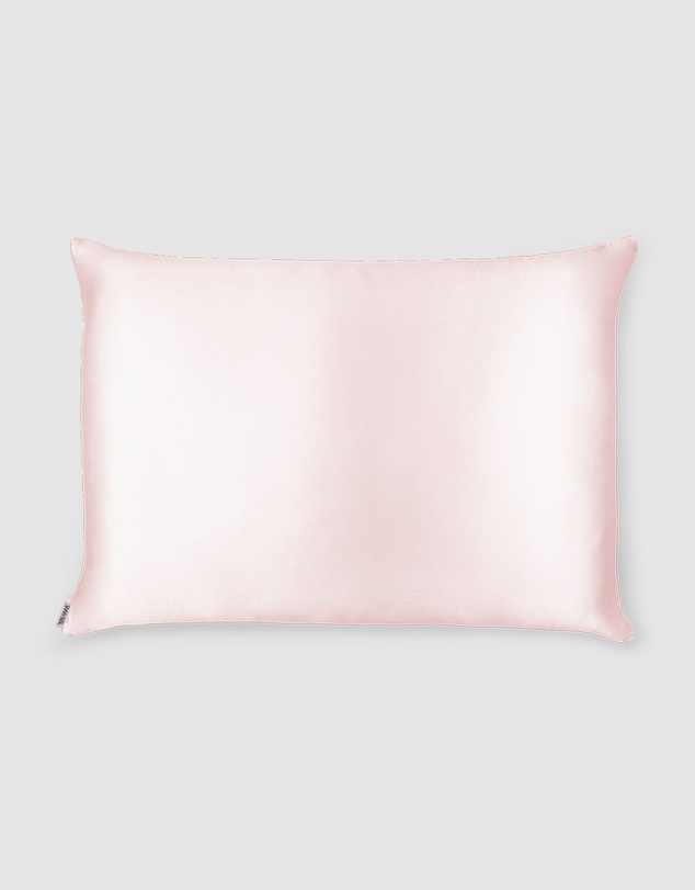 Shhh Silk - Mulberry Silk Beauty Pillowcase - Pink - Queen