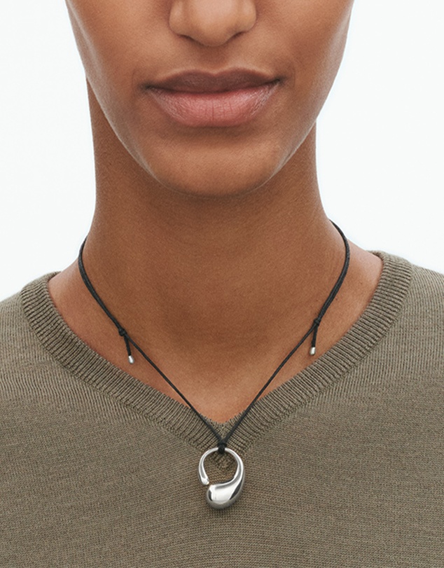 Georg Jensen - Mercy Silver Pendant, Medium