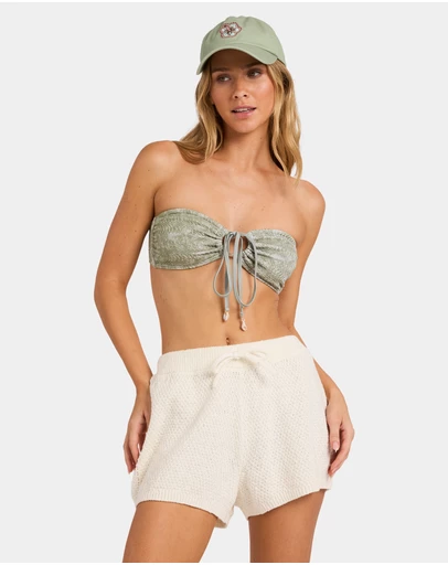 Billabong - Womens Here To Stay Elastic Waist Shorts