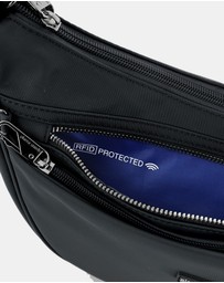 Pierre Cardin - Pierre Cardin Nylon Anti-Theft Crossbody Bag