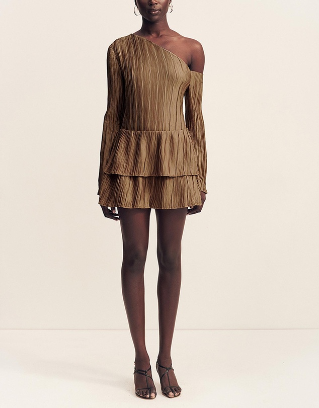 Shona Joy - Leda Layered Mini Skirt