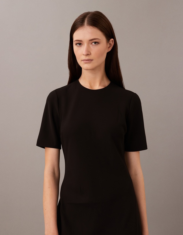 Calvin Klein - Crepe Midi Dress