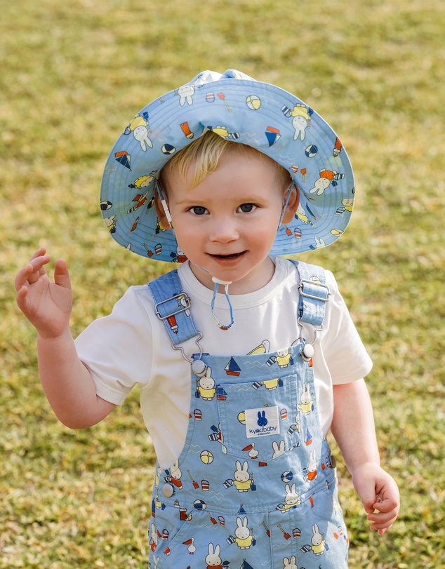 Kynd Baby - Miffy Broad Brim Hat in Harbor Blue