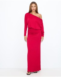 Dazie - Skipper Off-Shoulder Maxi Dress