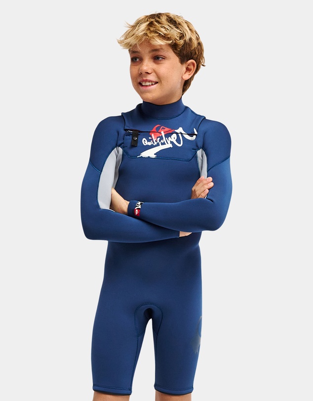 Quiksilver - Boys 8 to 16 Young Guns 2/2mm Long Sleeve Springsuit