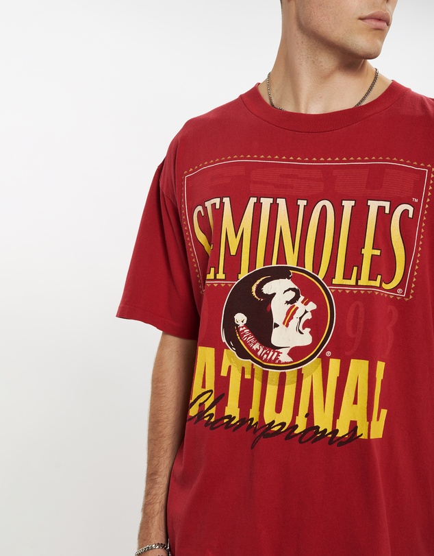 Vintage by The Real Deal - Pre Loved - 1993 NCAA Florida State Seminoles Tee