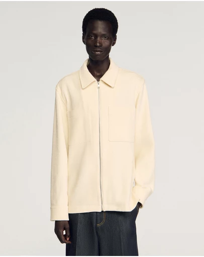 Sandro - Bonnie Zip Jacket Shirt