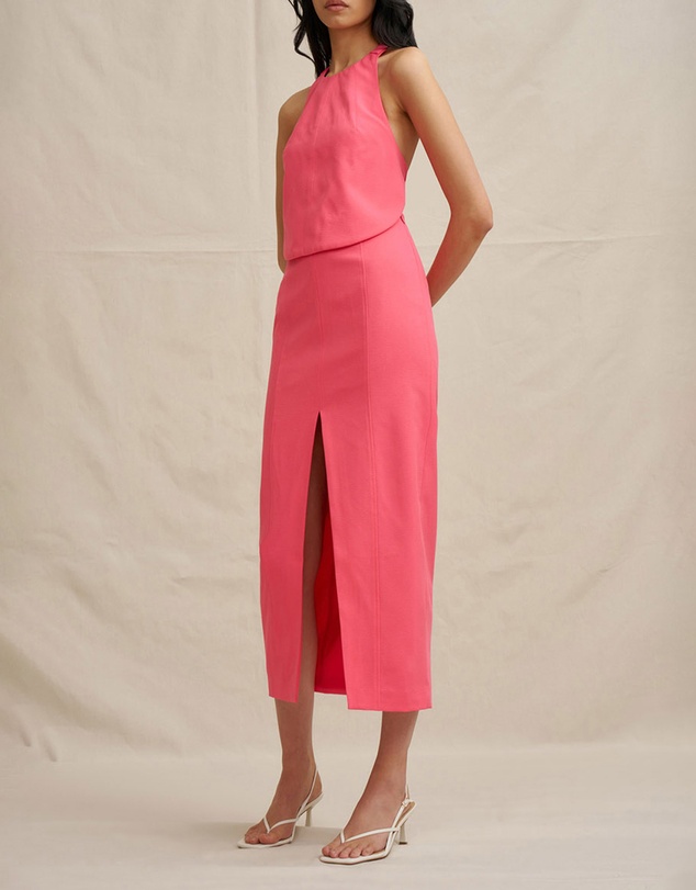 BY JOHNNY. - Chloe Split Midi Skirt