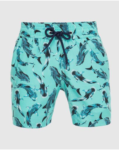 Boys Swimshorts With Whale Sharks