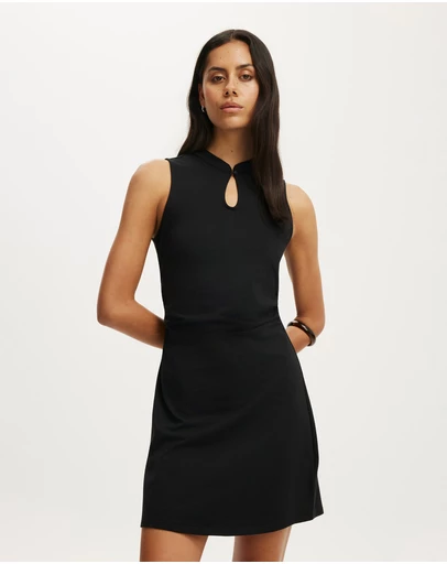 Cotton On - Kira Keyhole Mini Dress