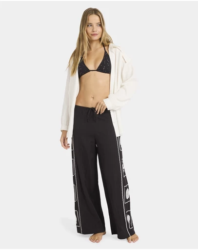Billabong - Womens Sea Side Dreamer Elastic Waist Pants