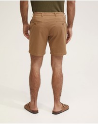 Oxford - Tom Cotton Stretch Shorts