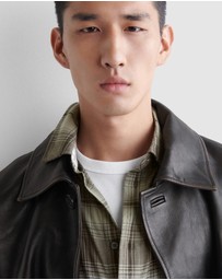 COS - Checked Pima Cotton Shirt