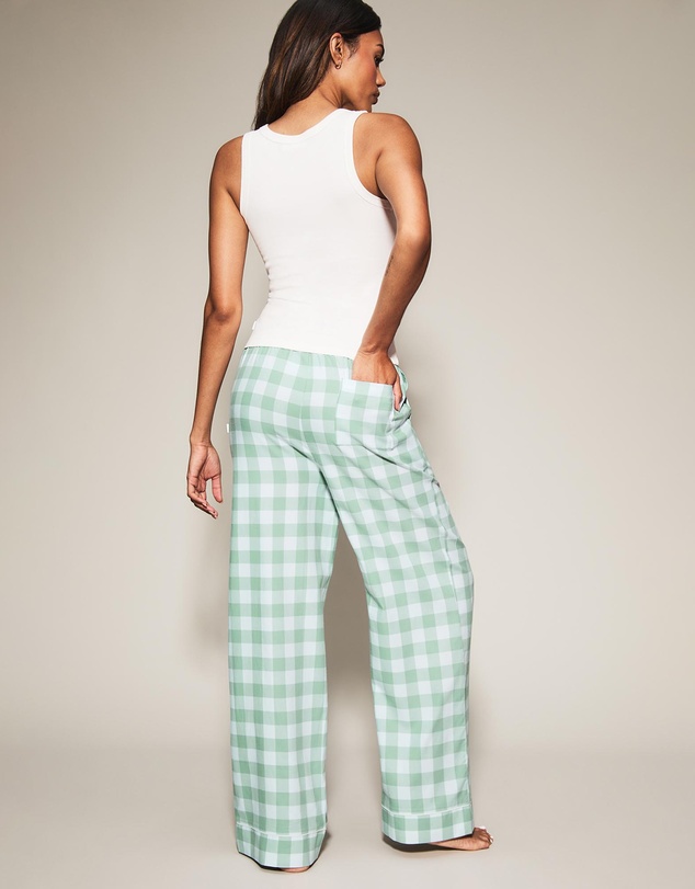 KBX - Gingham Long Pyjama Set