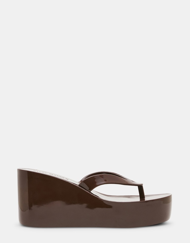 Steve Madden - Jella Dark Brown Sandals