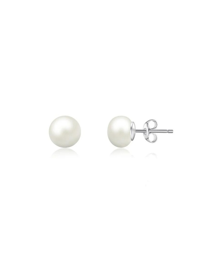 Ichu - Tiny Pearl Stud Earrings