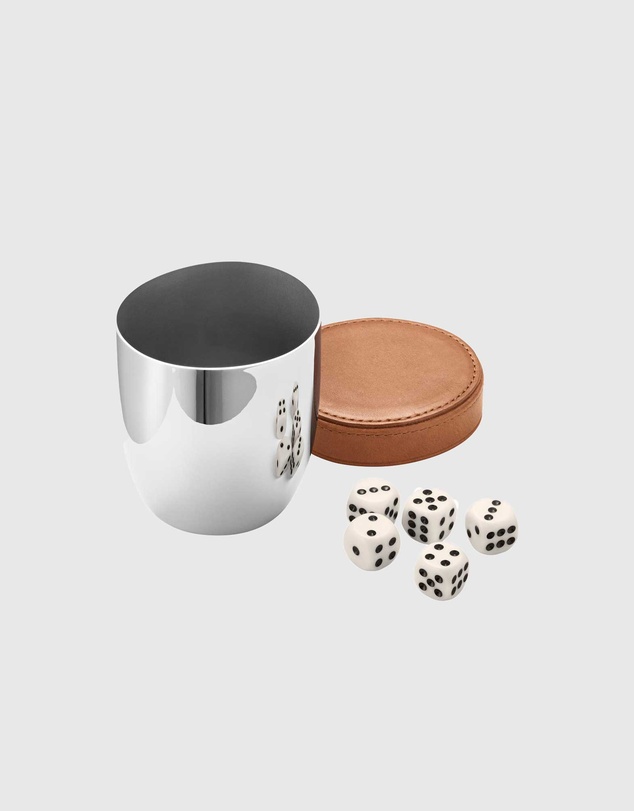 Georg Jensen - Sky Dice & Cup Set